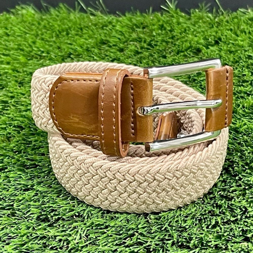 Bullhide Tan Web Belt. - Picture 2 of 6
